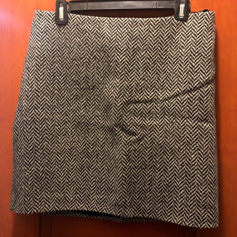 Black and white skirt
